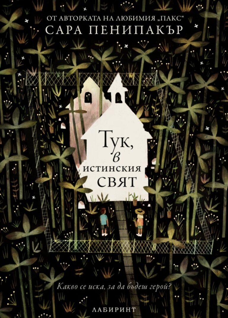 Корица на „Тук, в истинския свят“